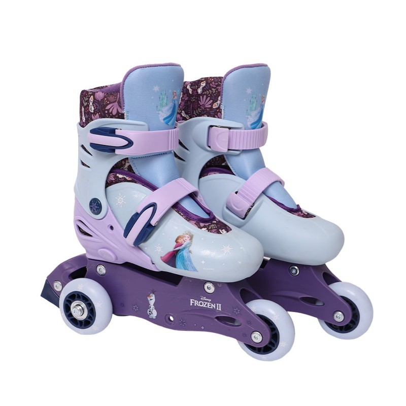 Patins Frozen 3 Rodas Ajustável 29 Ao 32 c/ Acessórios - Fun em Oferta na Shopee