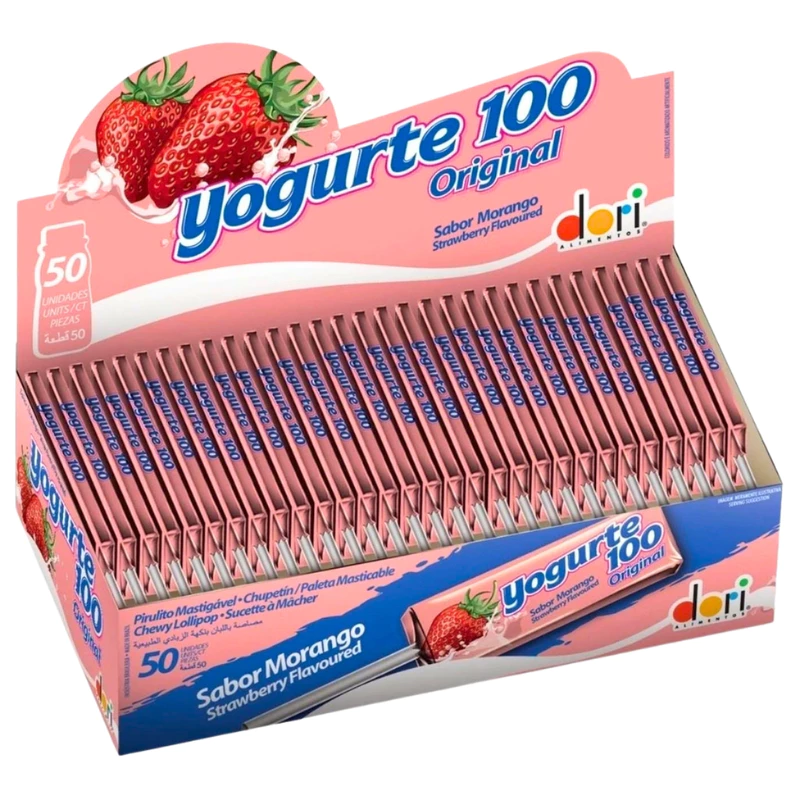 "Pirulito de Iogurte: Delícia em Atacado! 🍭"