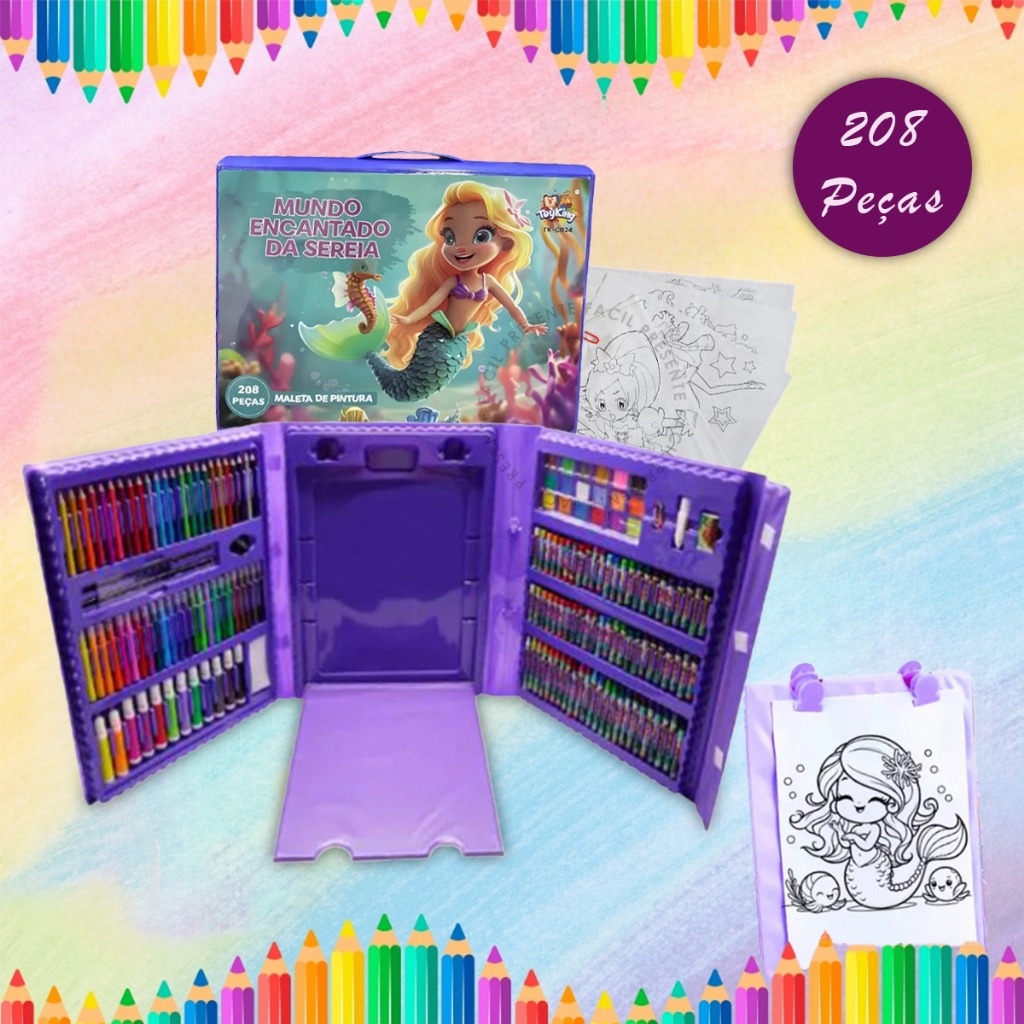 Estojo para Lápis de Cor e Canetinha: Onde Comprar | BuscaProdutos