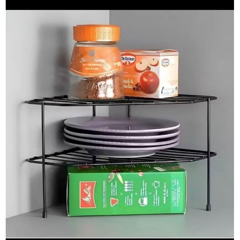 organizador de pratos canto, armário,cozinha em Oferta na Shopee