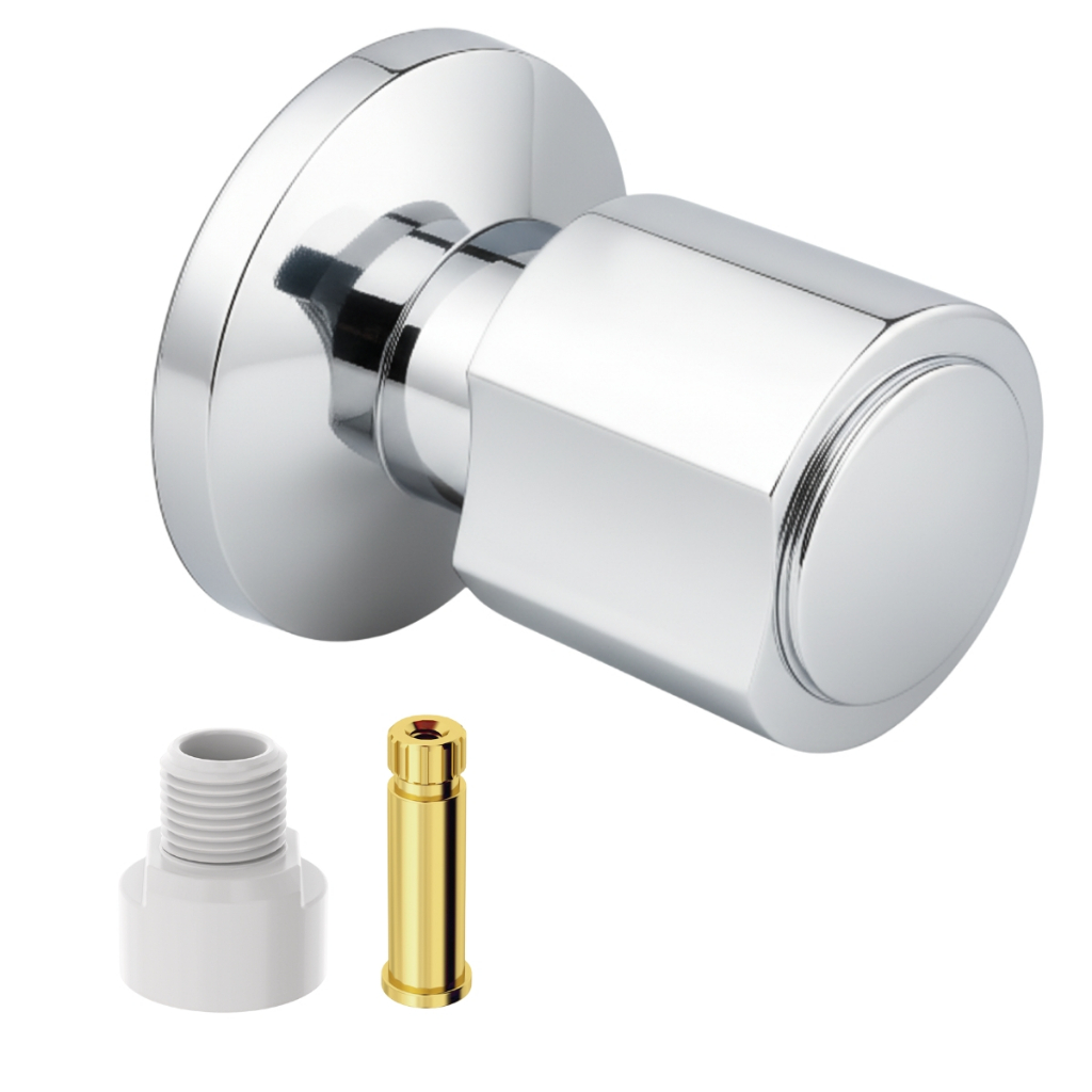 Acabamento Registro Banheiro C40 Cromado Fabrimar 1/2 3/4 em Oferta na Shopee