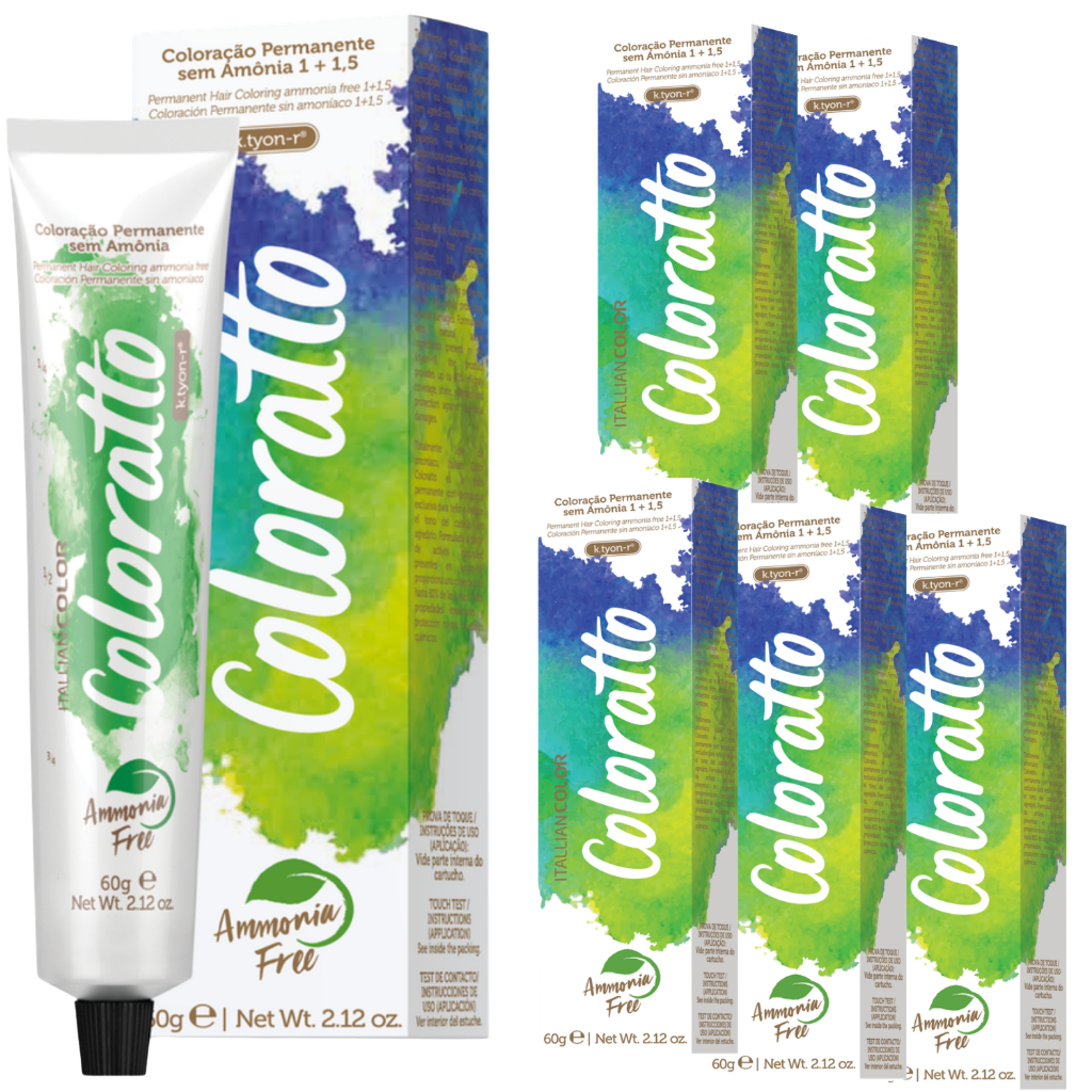 Combo 6 Tonalizantes Coloratto A Escolher em Oferta na Shopee