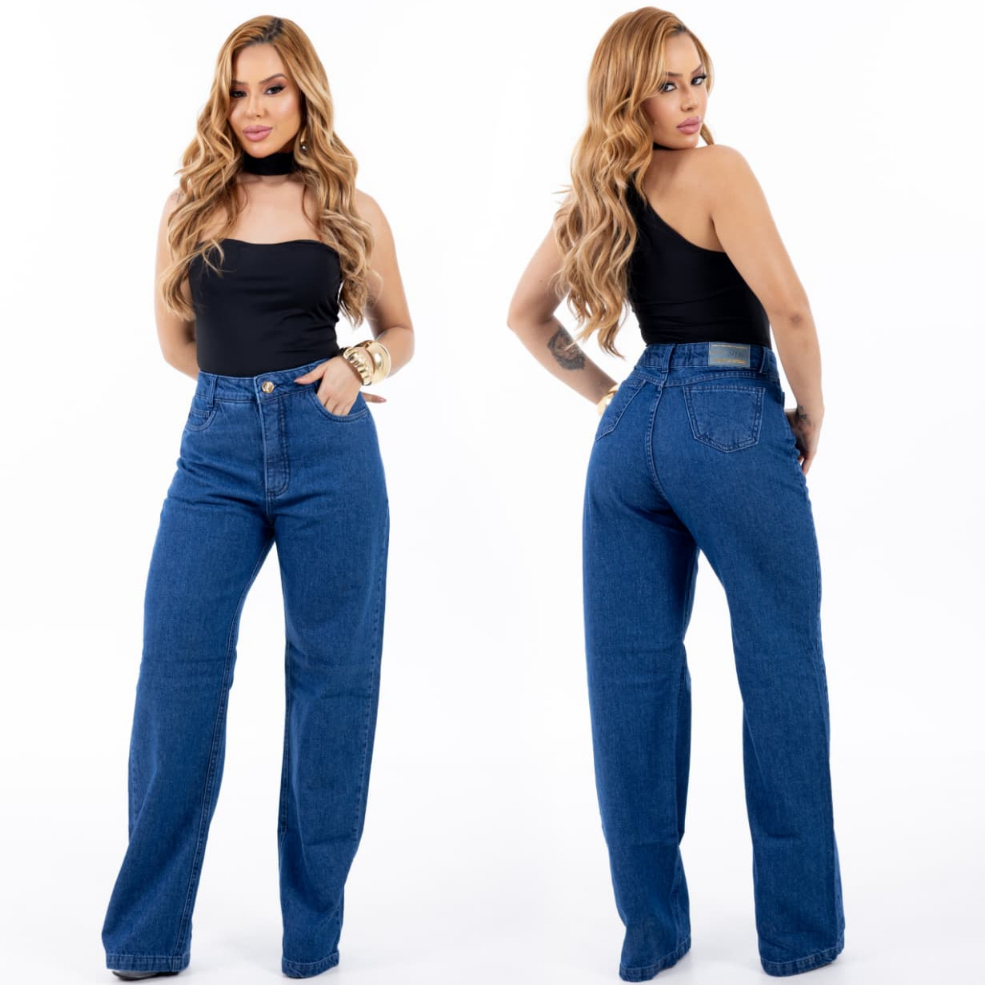Wide Leg Tamanho 34: Onde Comprar | BuscaProdutos
