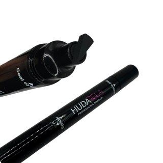 Caneta delineador CDHB Huda Bela Com Carimbo Gatinho Eyeliner em Oferta na Shopee