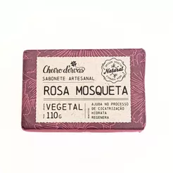 Sabonete de Rosa Mosqueta 100% Vegetal - Cheiro de Ervas