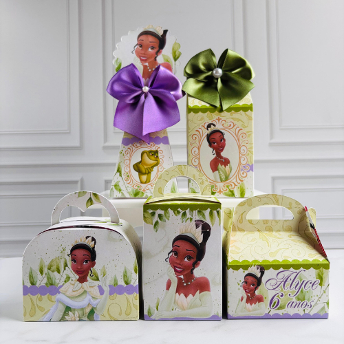 Kit PEGUE E MONTE Personalizado Princesa Tiana | PEGUE E MONTE | Lembrancinhas Festa | Fazemos todos os temas