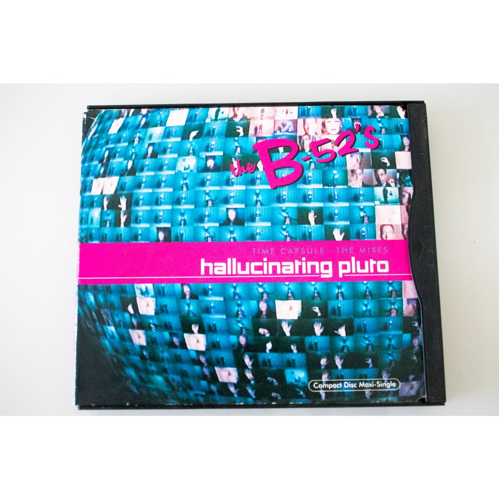 CD THE B-52'S - TIME CAPSULE - THE MIXES - HALLUCINATING PLUTO- SINGLE - importado USA