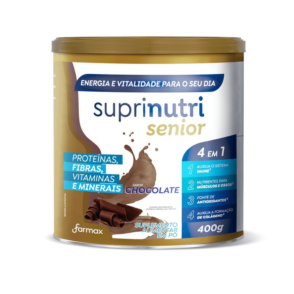 Suplemento Suprinutri Chocolate 400g em Oferta na Shopee