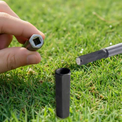 Adaptador Luva Para Acoplar Enxada Aradores e Motopodas Em Roçadeira Universal