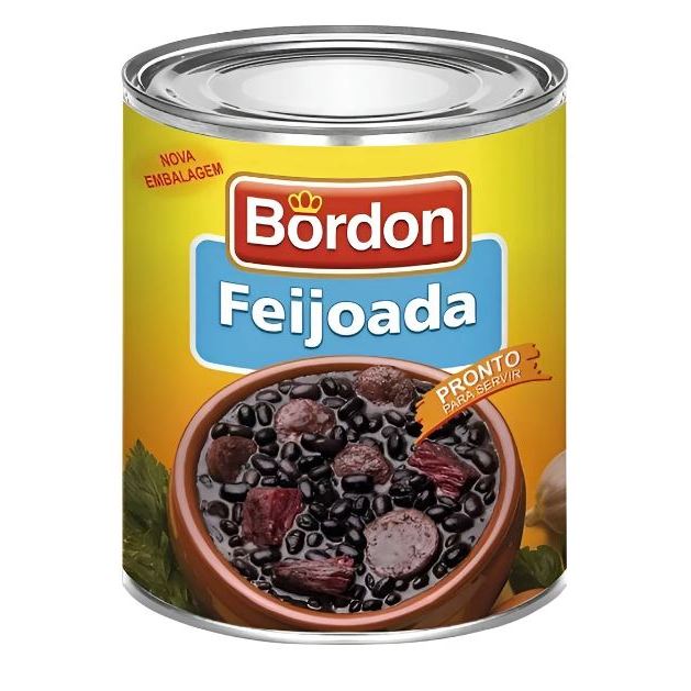 kit 2 Feijoada Bordon Lata 430g