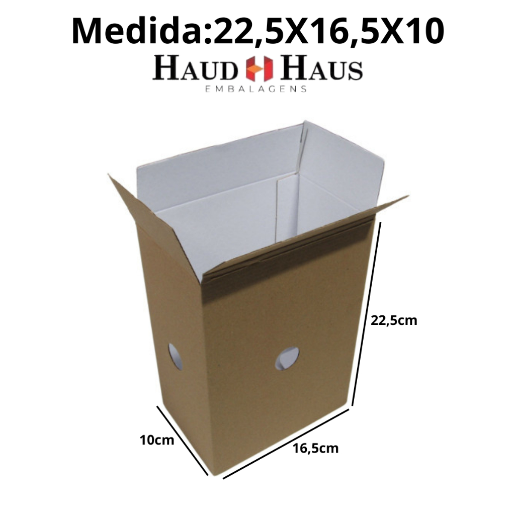 Kit 10 Caixa de Papelão para Sorvetes e Picolés - 22,5X16,5X10 Armazenamento Seguro em Oferta na Shopee