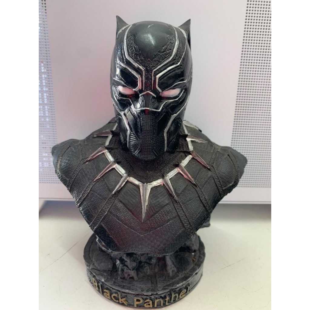 BONECO Busto Pantera Negra