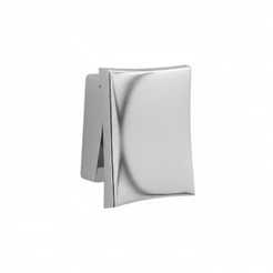 Acabamento de Válvula de Descarga Docol Hydramax Deca Quadrada Metal Cromado Luxo