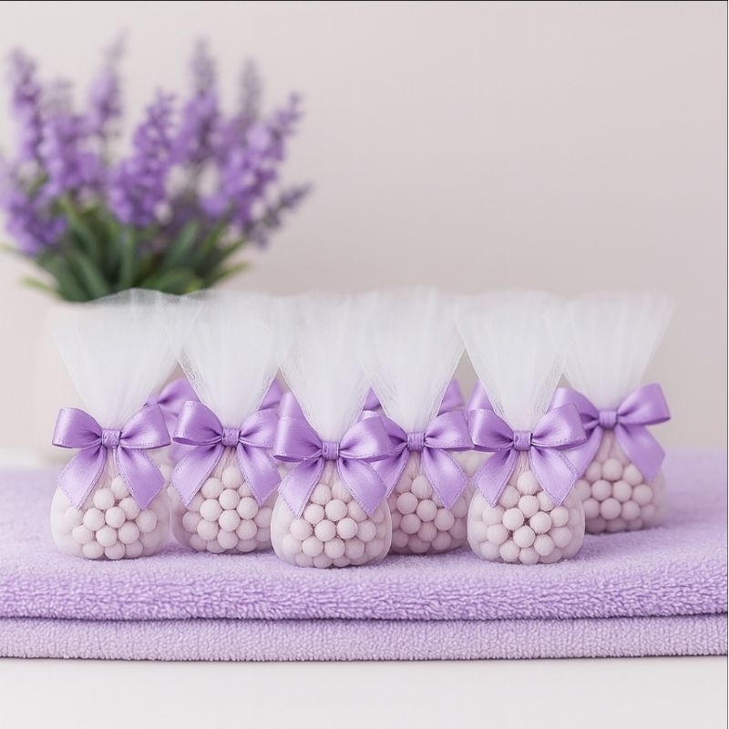 Lembrancinha de Lavanda – Kit 16 Sachês Perfume Suave Para Bodas, Festas, Chá Revelação