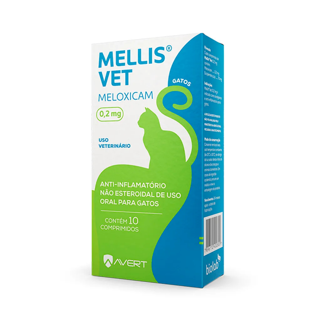 Mellis Vet Avert 0,2 mg Gatos 10 Comprimidos