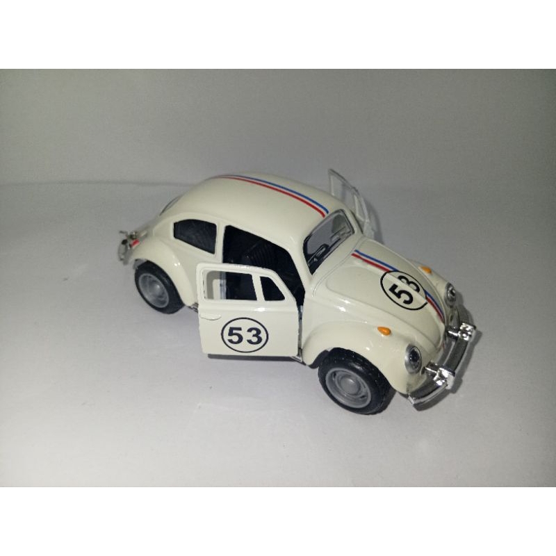 Fusca Herbie 53 | Escala 1:32 | De Ferro