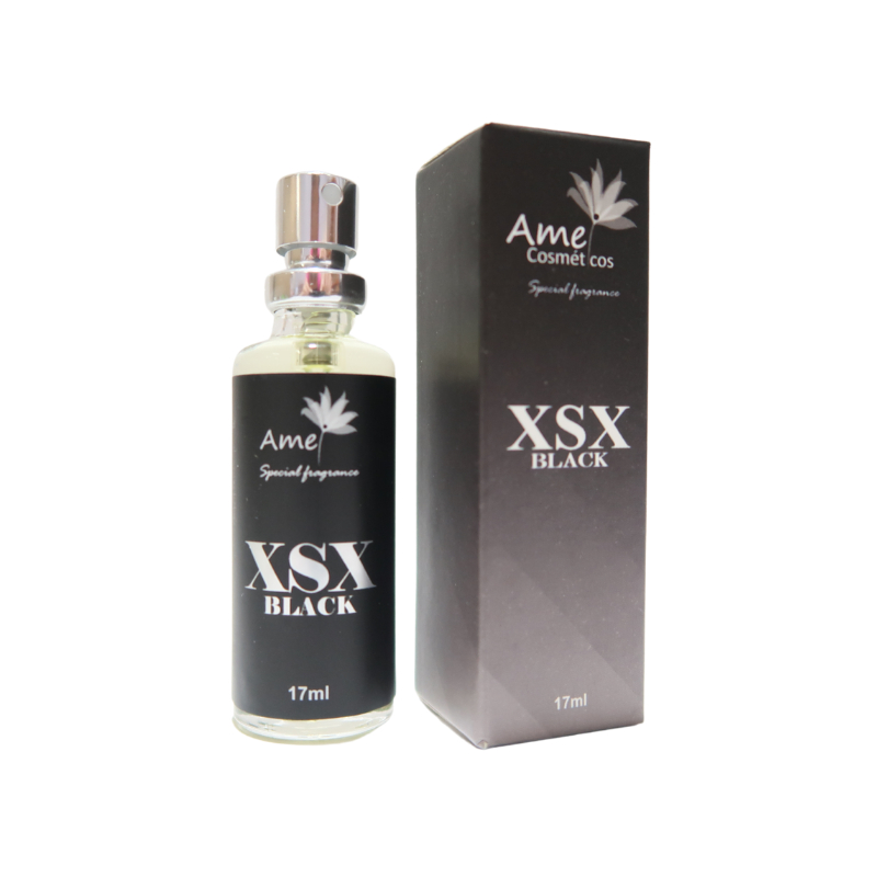 Perfume Masculino XSX Black 17ml - Amei Cosméticos