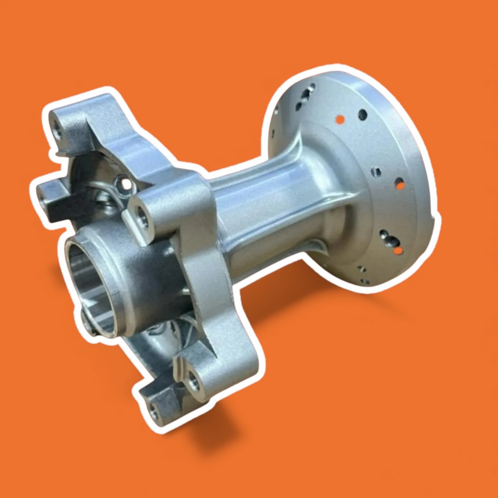Cubo Reforçado Xtz Lander 125/250 Tenere Aceita Raio 4mm Alta Resistência