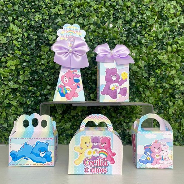 Personalizados Ursinhos Carinhosos - Ursinhos - Lembrancinhas - kit festa - festa infantil- PEGUE E MONTE