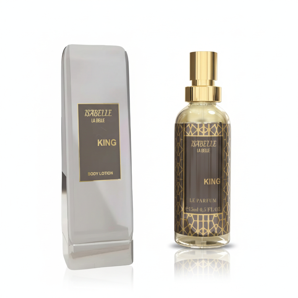 Perfume Bharara King 15 ml + Creme Hidratante Arabe Bharara King 200ml Isabelle la belle