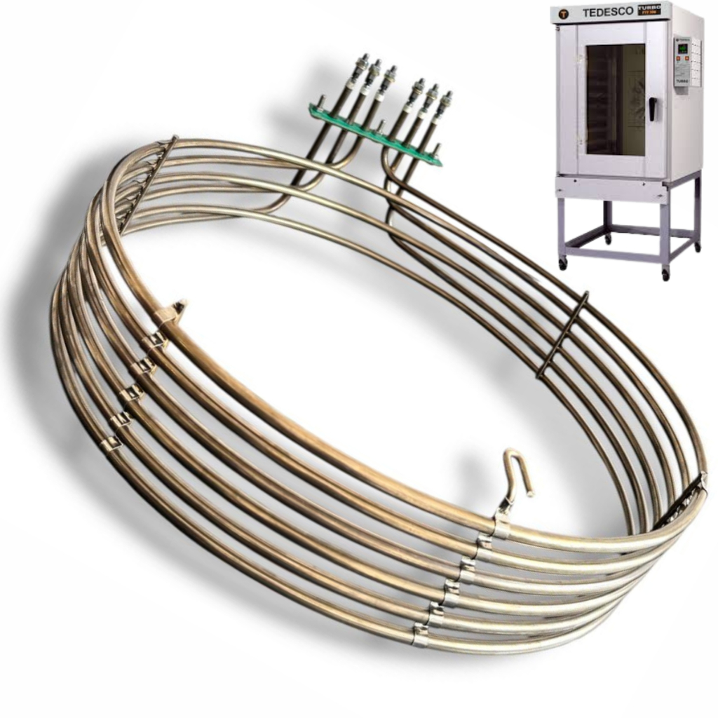 Resistencia Forno Eletrico Turbo Tedesco Ftt300 10 Telas 18000w 220/380v