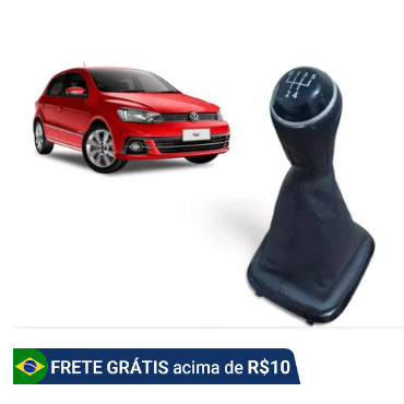 Coifa + Manopla Marchas Gol Voyage Saveiro G7 G8 2019 Á 2024