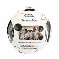 KIT PROTETOR SOLAR C/VENTOSA - PAIS E FILHOS