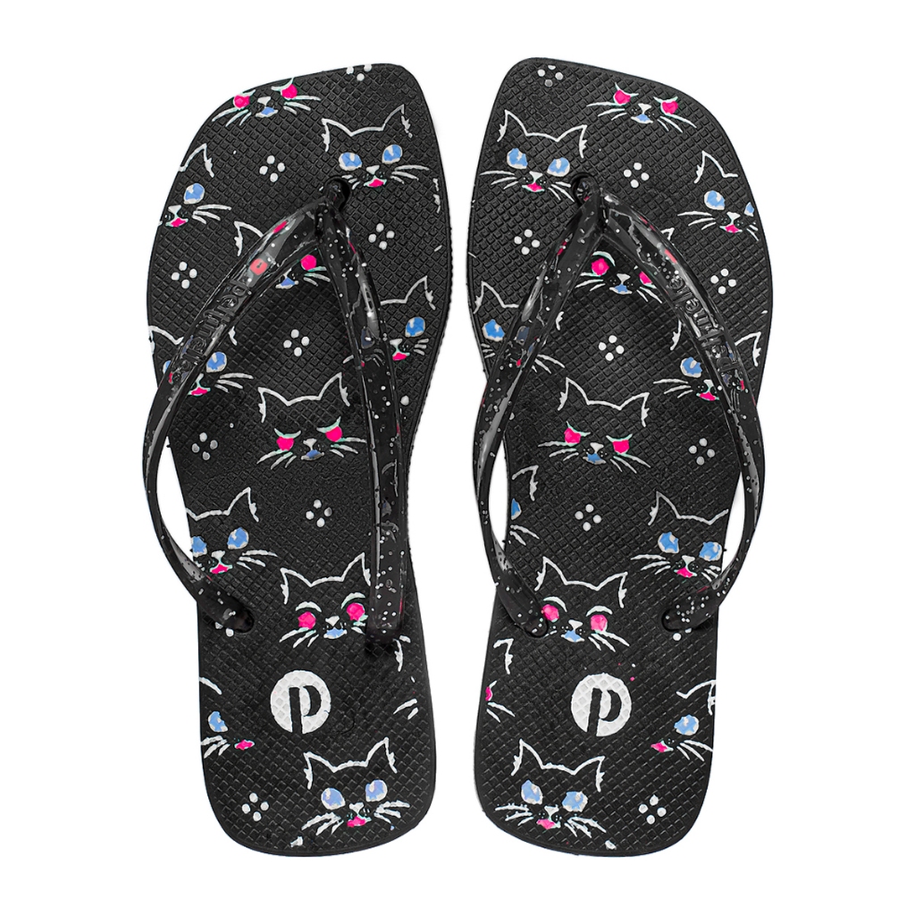Chinelo Feminino Estampado Confortável Macio