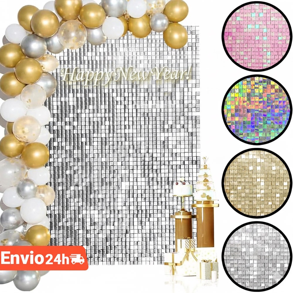 Painel Magico Placa Shimmer Wall 30x30cm Brilhante 20un em Oferta na Shopee