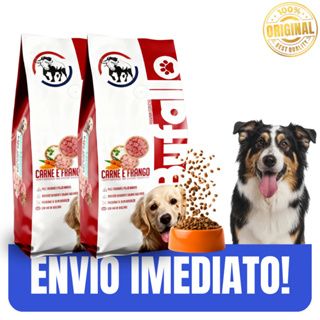 Ração p/cães Premium Especial Cães Adultos sabor carne 15kg- Envio Imediato em Oferta na Shopee