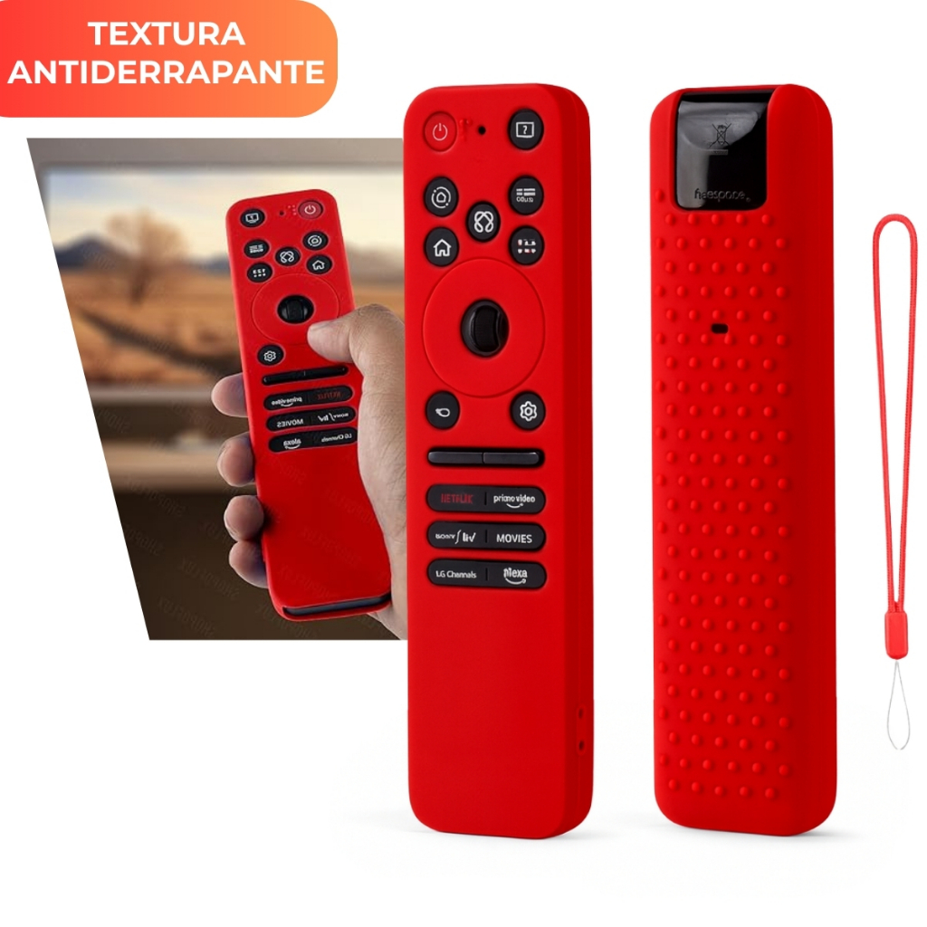 Imagem Capa Capinha De Silicone Para Controle Remoto Tv LG MR25G Smart Magic