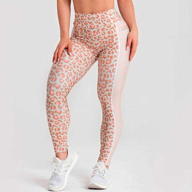 Legging Feminina Fitness Academia Estampada Cuiabá Compressão Cintura Alta Zero Transparência — imagem 1