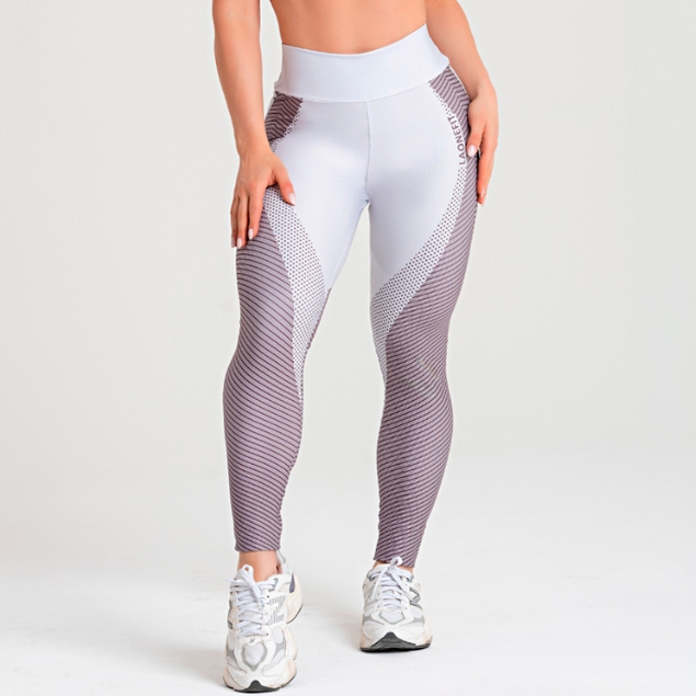Legging Feminina de Academia Alta Blackout Cós Anatômico Zero transparência BRIGADEIRO - LAONEFIT em Oferta na Shopee