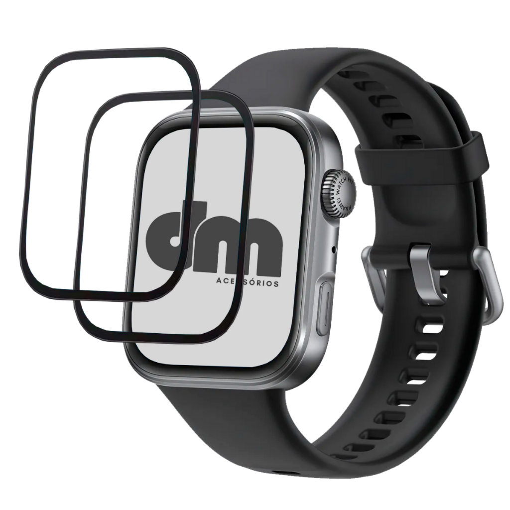 Kit 2 Películas Protetoras 3D Para Huawei Watch Fit 4 Proteção Tela Anti Risco Alta Transparência em Oferta na Shopee