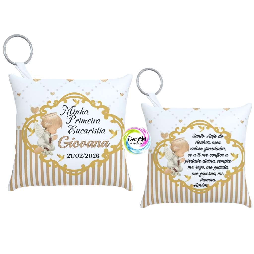 30 almochaveiros personalizados minha primeira eucaristia lembrancinhas eucaristia igreja crisma