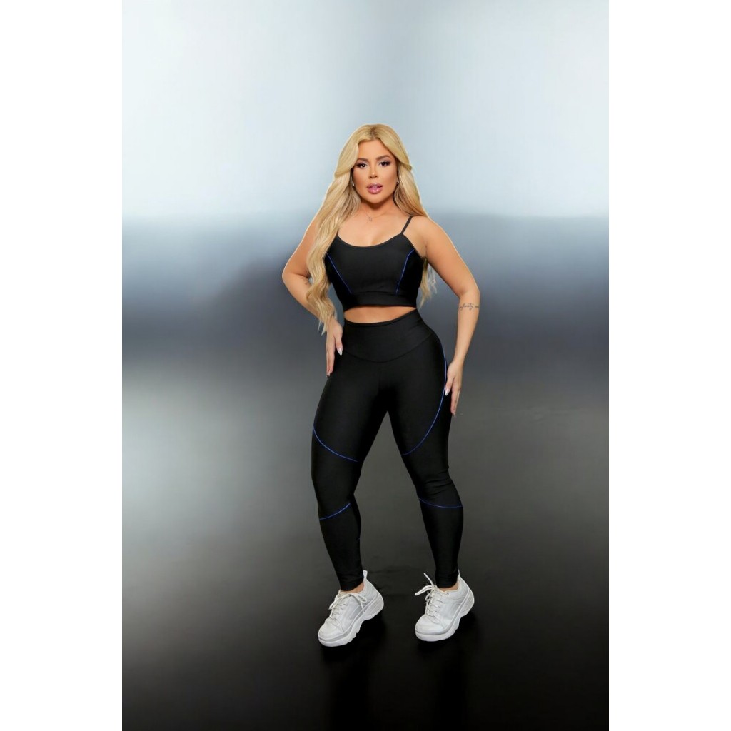 Conjunto Academia Feminino | Tecido Resistente e Sem Transparência