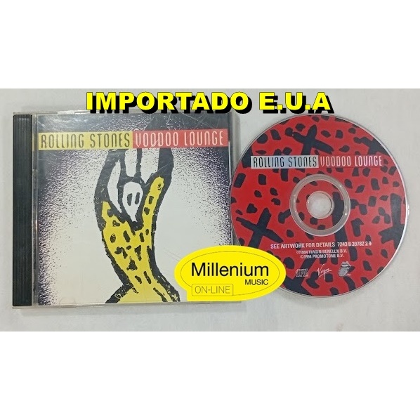 CD Rolling Stones Voodoo Lounge 1994 Importado U.S A Original Gravadora Colecionador Em Bom Estado
