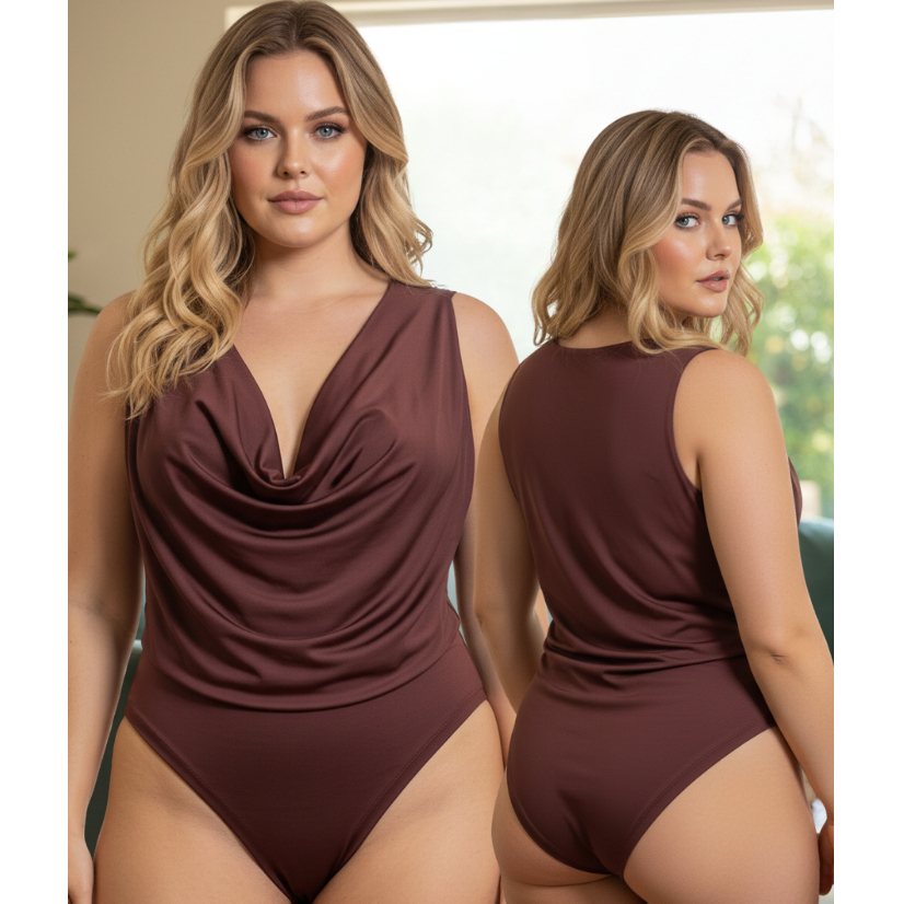 Body Plus Size Suplex Premium Gola Degagê Fecho Regulável G1 G2 46 ao 52 Tecido Duplo Zero Transparência em Oferta na Shopee