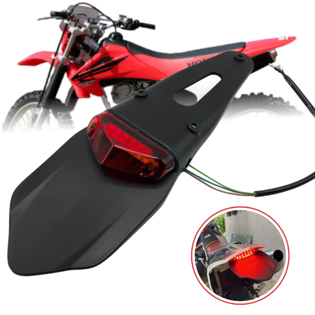 Lanterna Traseira Led Ktm 250 300 Crf 230 250 Motocross Honda CRF XR Yamaha YZ WR Kawasaki KX Suzuki RM DR KTM