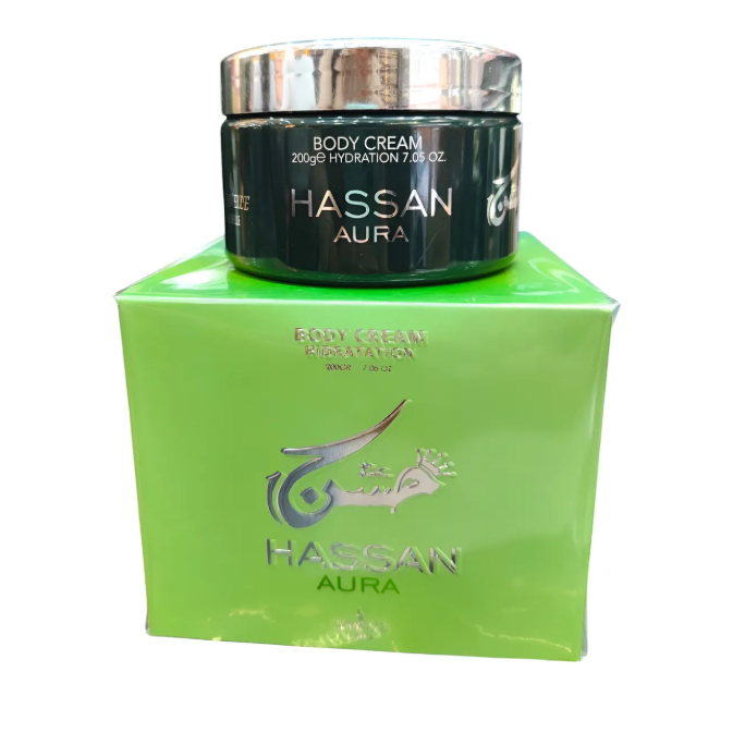 Pasta Árabe Hidratante Corporal HASSAN AURA 200g - Isabelle la Belle
