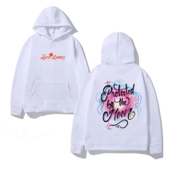 arsson Zar-a mesmo no site oficial moletom com capuz protegido pela costela da lua 2025NEW Grunge moletons manga roupas