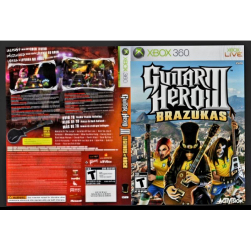 Guitar Hero 3 Brazukas 2.0 - XBox360 - Rgh - NewXploitAvatar - Leia a descrição !
