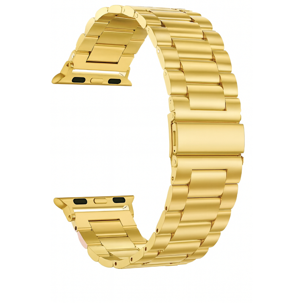 Pulseira Aço Elos para smartwatch modelo compativel 42|44|45|47|49mm Apple Watch Engate rápido