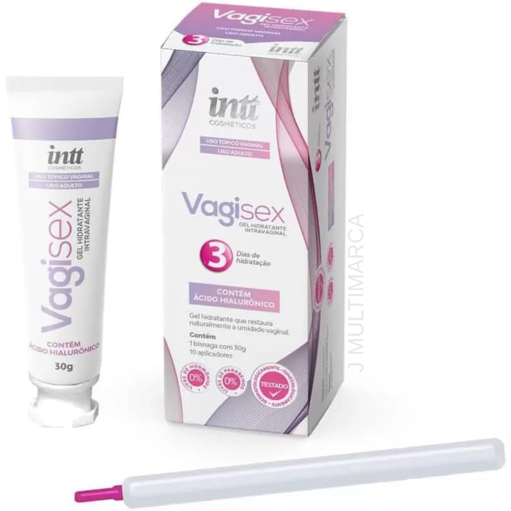 Gel Hidratante Intravaginal Vagisex Com Acido Hialurônico Feminino Intt 10 Aplicadores em Oferta na Shopee