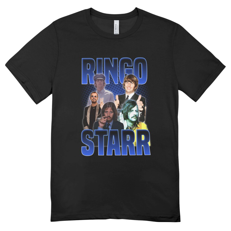 Camisetas Algodão Unissex Tshirt Graphic tee Ringo Starr