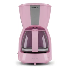 Cafeteira Rosa Britânia 15 Xícaras 550W Inox BCF15