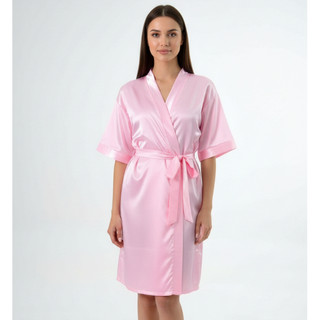 Robe de Cetim Manga Curta Nome Noiva Madrinha Debutante Salão Personalizado Leia a Descrição