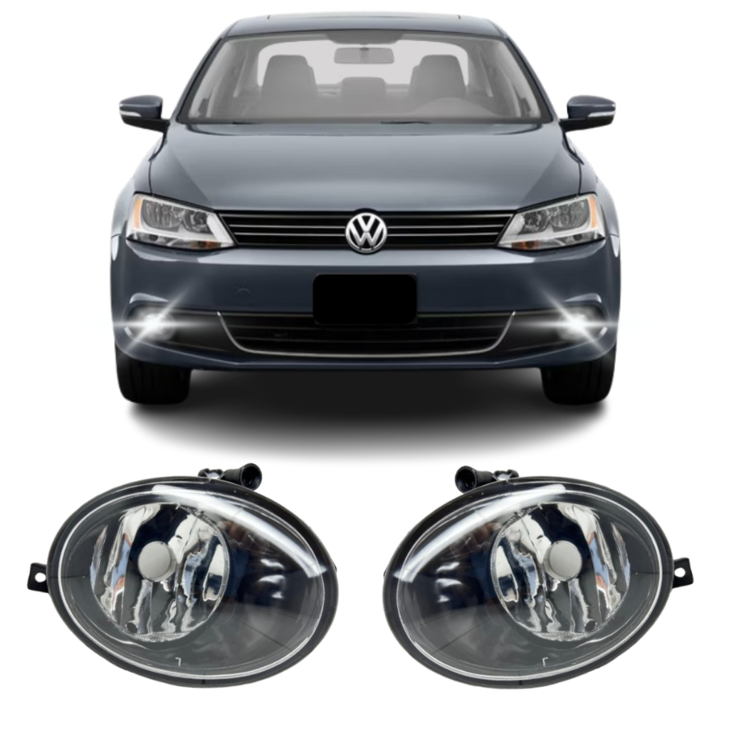 Farol De Milha Jetta 2011 2012 2013 2014 em Oferta na Shopee