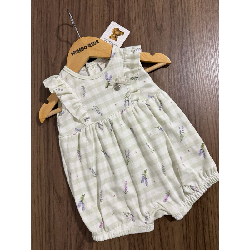 Romper Mini&Co Bebê Menina Lavanda em Oferta na Shopee