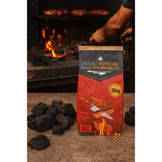 Embalagem Papel Para Carvão 3kg (ARTE BOI) 100 Un em Oferta na Shopee